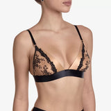 Infinite Bralette - Beige/Black -
