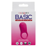 Basic Essentials® Rechargeable Ridge Rider Ring - Pink