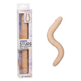 Silicone Studs® Bend and Hold Dual Dong 12" - Ivory