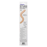 Silicone Studs® Bend and Hold Dual Dong 12" - Ivory
