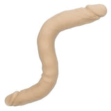 Silicone Studs® Bend and Hold Dual Dong 12" - Ivory