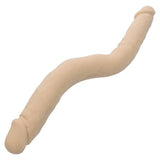 Silicone Studs® Bend and Hold Dual Dong 12" - Ivory