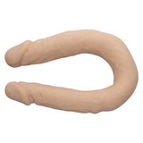 Silicone Studs® Bend and Hold Dual Dong 12" - Ivory