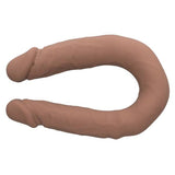 Silicone Studs® Bend and Hold Dual Dong 12" - Brown