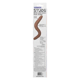 Silicone Studs® Bend and Hold Dual Dong 12" - Brown