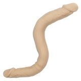 Silicone Studs® Bend and Hold Dual Dong 16" - Ivory