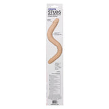 Silicone Studs® Bend and Hold Dual Dong 16" - Ivory