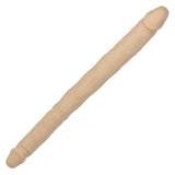 Silicone Studs® Bend and Hold Dual Dong 16" - Ivory