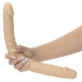 Silicone Studs® Bend and Hold Dual Dong 16" - Ivory