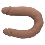 Silicone Studs® Bend and Hold Dual Dong 16" - Brown