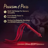 Temptasia Ardor Flogger - Red