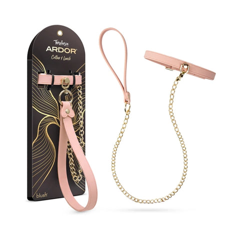 Temptasia Ardor Collar & Leash - Pink
