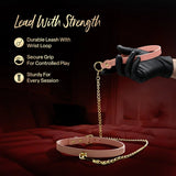 Temptasia Ardor Collar & Leash - Pink