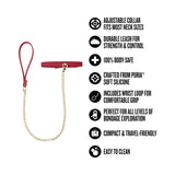 Temptasia Ardor Collar & Leash - Red