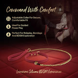 Temptasia Ardor Collar & Leash - Red
