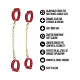 Temptasia Ardor Wrist & Ankle Restraints - Red