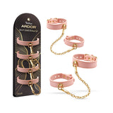 Temptasia Ardor Wrist & Ankle Restraints - Pink
