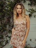 Lace Mini Slip - Field Floral -