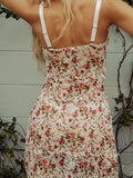 Lace Mini Slip - Field Floral -