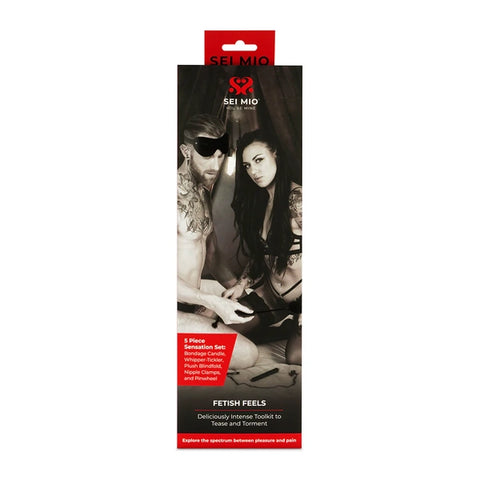 SEI MIO Fetish Feels Sensuous 5-Piece Sensation Kinky Kit