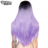 Bella Dark Root Wig - Lavender Mix