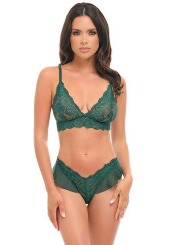 Alessia Two Piece Set - Rain Forest -