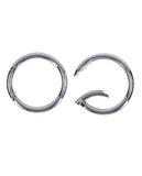 Edge Tuggable Clover Clamps - Silver