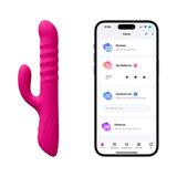 Lovense Velvo G-Spot & Clit Rabbit Vibrator - Pink