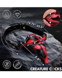 Creature Cocks Vibrating Demon's Tongue - Red