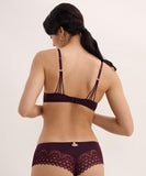 Éloge du Désir Triangle Bra - Deep Berry -