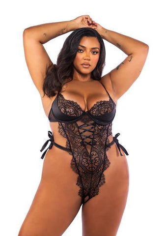 Dreamer's Lust Teddy - Black -