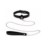 Heat Tease Flower Collar - Black/Pink