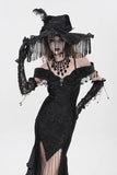 Victorian Witch Hat - Black
