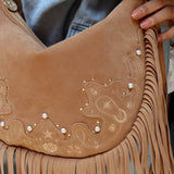 Country Crush Messenger Bag - Cognac