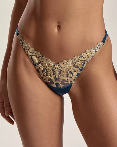 Montparnasse Thong - Blue -