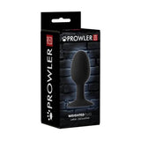 Prowler RED Weighted Butt Plug Black - Large