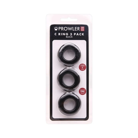 Prowler RED C-Ring 3-Pack - Black