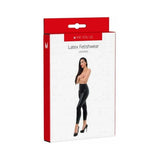 Me You Us Latex Leggings Black -