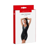 Me You Us Latex Mini Dress Black -