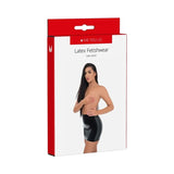 Me You Us Latex Mini Skirt Black -