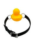 Rubber Ducky Gag With Locking Buckle -