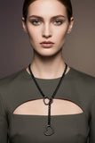 Love & Togetherness Necklace - Black - One Size