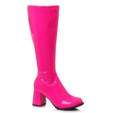 Hot Pink - Stretch GoGo Boot