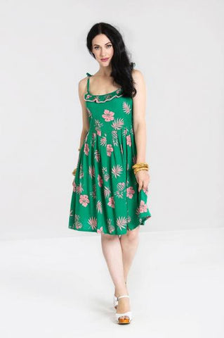 Tropicana Dress - Green -