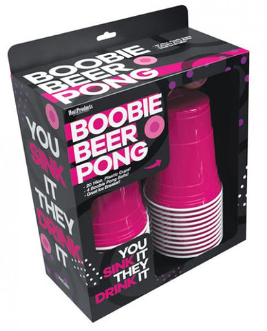 Boobie Beer Pong With Cups & Boobie Balls