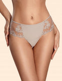 Fiona Seamless Back Brazilian Thong - Cappuccino -