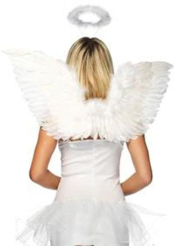 2 Piece Angel Accessory Kit - White