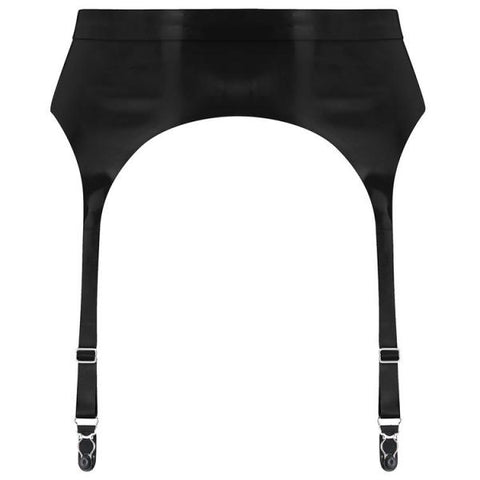 Latex Suspender - Black -
