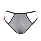 Fonteyn Brief - Black/Terracotta -