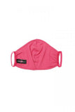 Never Say Never V Face Mask - Hot Pink - One Size